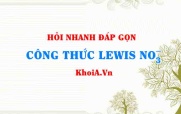 Công thức Lewis của NO3- Hỏi đáp môn Hóa